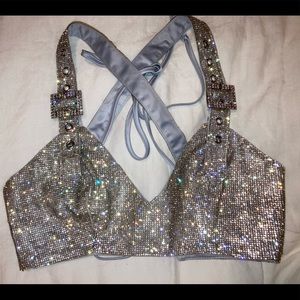 Horoscopez diamanté bra top